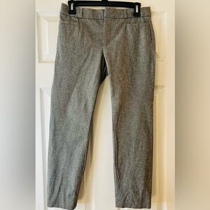 Banana Republic Women's Gray Sloan Straight Leg Pants Sz 4 EUC